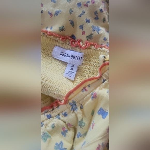 Urban Outfitters Betti Print Linen Romper - Picture 9 of 9